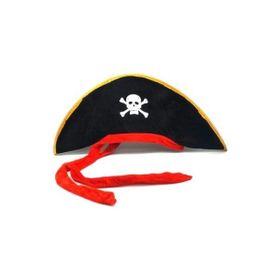 Toptanbulurum Yetişkin Karayip Korsanları Kaptan Jack Kumaş Korsan Şapkası
