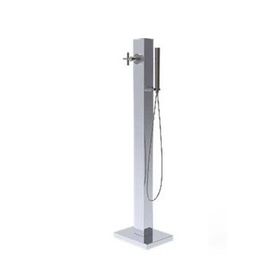 ToptancıyızBiz Ayak Yıkamalı Baston Seri 100x80 mm-AISI304-1.2 mm Parlak Havuz ve Bahçe Duşları