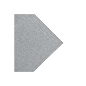 Toptankece Kırçıllı Gri 3 mm Kalınlığında 100x100 cm Ölçülerinde Hobi Keçe
