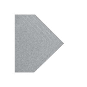 Toptankece Kırçıllı Gri 3 mm Kalınlığında 100x100 cm Ölçülerinde Hobi Keçe