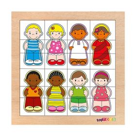 Toptoys CS-7030 Ahşap Puzzle