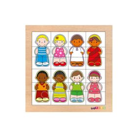 Toptoys CS-7030 Ahşap Puzzle