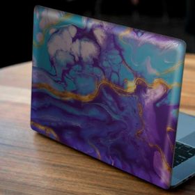 TOPX'S Mor Ebruli Desen Notebook Sticker