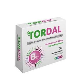 Tordal Vitamin B12 30 Tablet