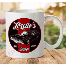 Torettos Garage Baskılı Kupa