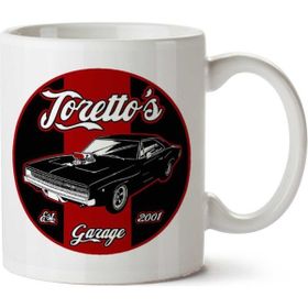 Torettos Garage Baskılı Kupa