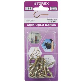 Torex 18x60 mm Açık Uçlu Kanca