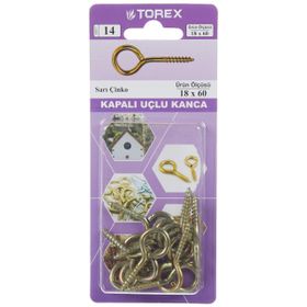 Torex 18x60 mm Kapalı Uçlu Kanca