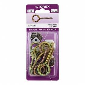 Torex 21x100 mm Kapalı Uçlu Kanca
