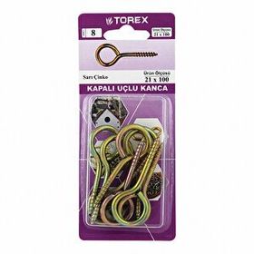 Torex 21x100 mm Kapalı Uçlu Kanca