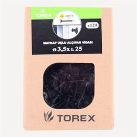 Torex 3.5X25 mm Matkap Uçlu Alçıpan Vidası