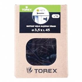 Torex 3.5x45 mm Matkap Uçlu Alçıpan Vidası