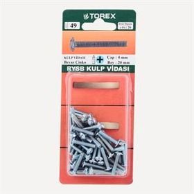 Torex 4x20 mm Rysb Kulp Vidası