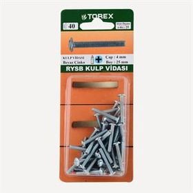 Torex 4x25 mm Rysb Kulp Vidası