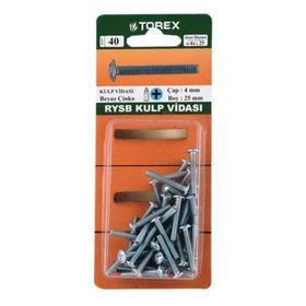 Torex 4x25 mm Rysb Kulp Vidası
