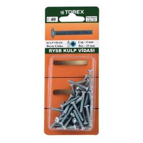 Torex 4x25 mm Rysb Kulp Vidası