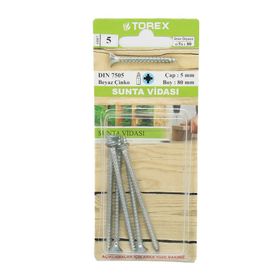 Torex 5x80 5 Adet Sunta Vidası