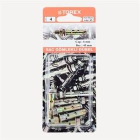 Torex 6x45 mm Sac Gömlekli Dübel