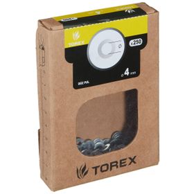 Torex DIN-125 M4 4 mm 250 Adet Düz Pul