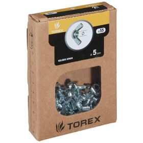 Torex DIN-315 M5 55 Adet 5 mm Kelebek Somun
