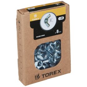 Torex DIN-315 M8 35 Adet 8 mm Kelebek Somun