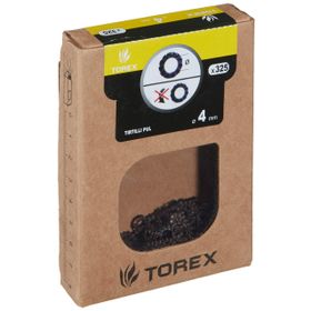 Torex DIN-6798 M4 4 mm 325 Adet Tırtıllı Pul