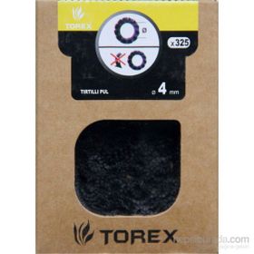 Torex DIN-6798 M4 4 mm 325 Adet Tırtıllı Pul