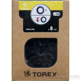 Torex DIN-6798 M8 8 mm 180 Adet Tırtıllı Pul