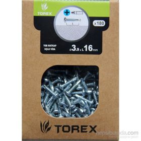 Torex DIN 7504N 3.9x16 mm 180li Matkap Uçlu YSB Vida