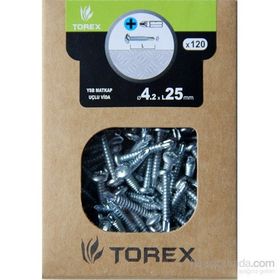 Torex DIN 7504N 4.2x25 mm 120li Matkap Uçlu YSB Vida