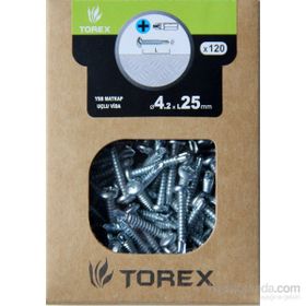 Torex DIN 7504N 4.2x25 mm 120li Matkap Uçlu YSB Vida