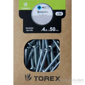 Torex DIN 7504N 4.8x50 mm 50li Matkap Uçlu YSB Vida