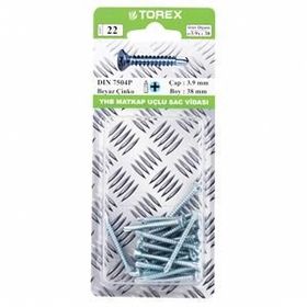 Torex DIN 7504P 3.9x38 mm Yhb Matkap Uçlu Sac Vidası