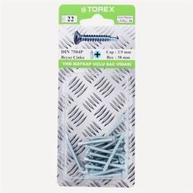 Torex DIN 7504P 3.9x38 mm Yhb Matkap Uçlu Sac Vidası