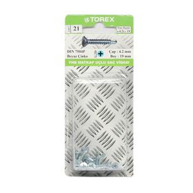 Torex DIN 7504P YHB 4.2x19 mm Matkap Uçlu Vida