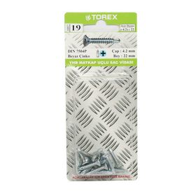 Torex DIN 7504P YHB 4.2x22 mm Matkap Uçlu Vida