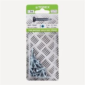 Torex DIN 7504P YHB 4.2x25 mm Matkap Uçlu Vida