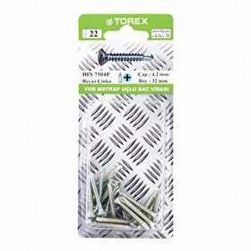 Torex DIN 7504P YHB 4.2x32 mm Matkap Uçlu Vida
