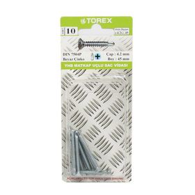 Torex DIN 7504P YHB 4.2x45 mm Matkap Uçlu Vida