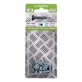Torex DIN 7504P YHB 4.8x22 mm Matkap Uçlu Vida