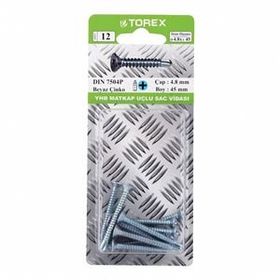Torex DIN 7504P YHB 4.8x45 mm Matkap Uçlu Vida