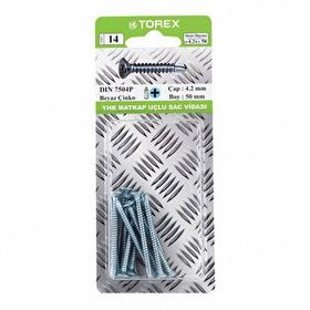 Torex DIN 7504P YHB 4.8x50 mm Matkap Uçlu Vida