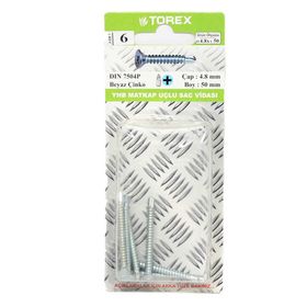 Torex DIN 7504P YHB 4.8x50 mm Matkap Uçlu Vida