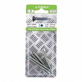 Torex DIN 7504P YHB 4.8x60 mm Matkap Uçlu Vida