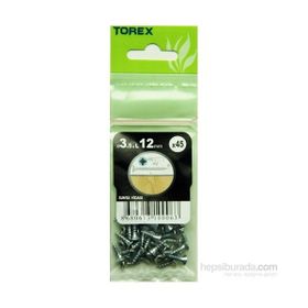 Torex DIN 7505 3.5x12 mm 45li Sunta Vidası