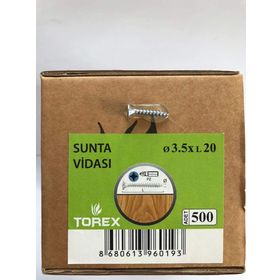 Torex DIN 7505 3.5x20 mm 500lü Sunta Vidası