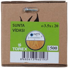 Torex DIN 7505 3.5x20 mm 500lü Sunta Vidası