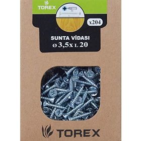 Torex DIN 7505 3.5x20 mm 500lü Sunta Vidası