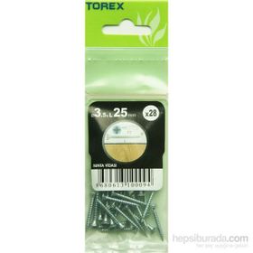 Torex DIN 7505 3.5x25 mm 28li Sunta Vidası