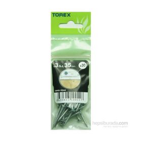 Torex DIN 7505 3.5x35 mm 30lu Sunta Vidası